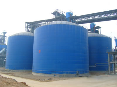 应城水泥钢板库改造