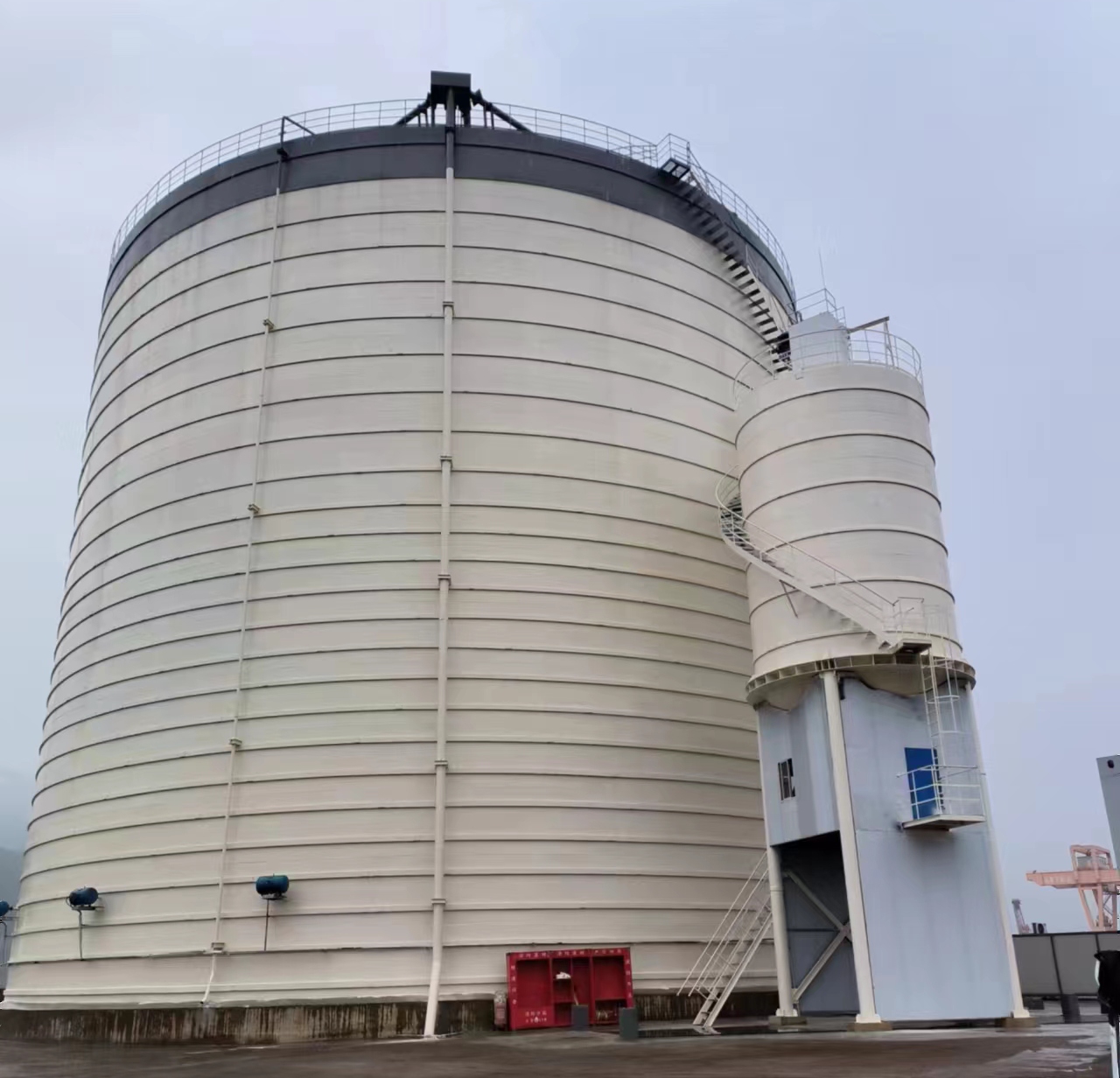 应城10万吨水泥钢板库