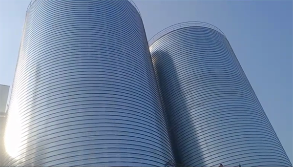 应城2座混凝土高架卷板仓